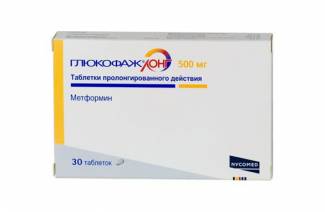 Glyukofazh Long 500 para perda de peso