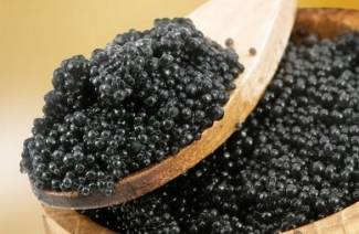 Caviar preto