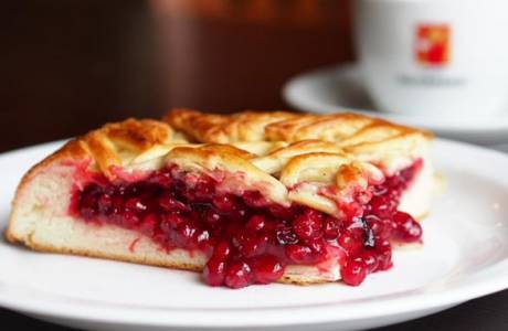 Ciasto Lingonberry