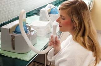 Inandningar med Lazolvan för barn