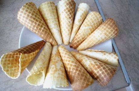 Waffles en una waflera