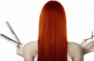 Corte de cabelo tesoura quente