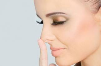 Curvatura del tabique nasal