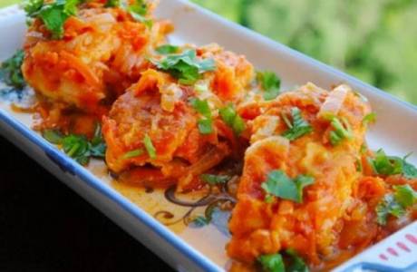 Bacalao bajo la marinada