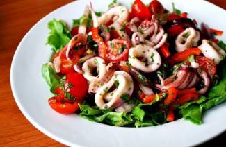 Ensalada de mariscos