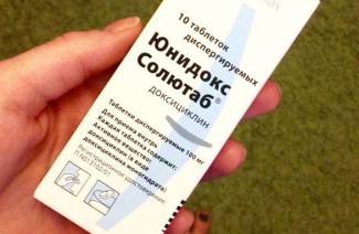 Unidox solutab s ureaplazmou