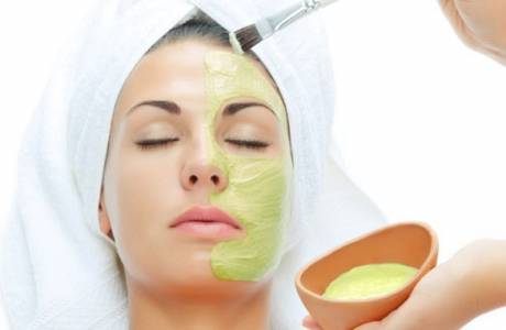 Máscara de aloés para rosto