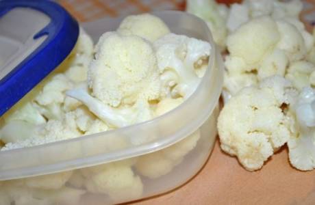 Como congelar couve-flor para o inverno