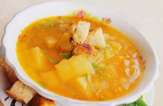 Sopa magra de ervilha