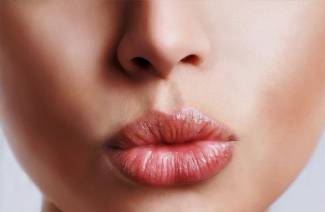 Herpes no nariz