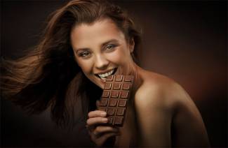 Color de cabello chocolate