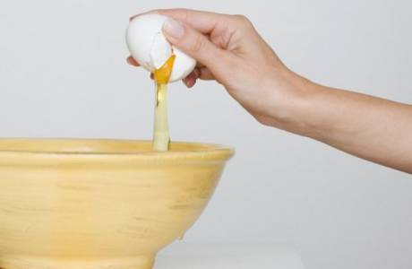 Mascarilla con huevo