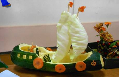 Manualidades de verduras para jardín de infantes