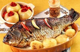 Karp w piekarniku