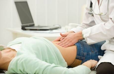 Dor intestinal no abdome inferior