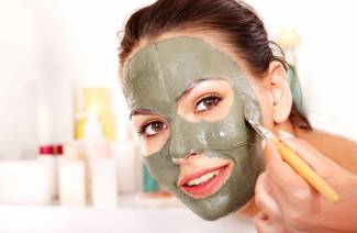 Máscara facial de argila