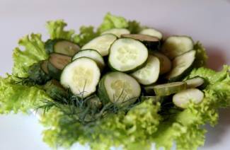 Solené uhorky recept vo vrecku