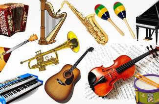 Instrumenty muzyczne dla dzieci