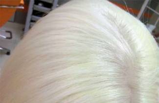 Clareamento de cabelo