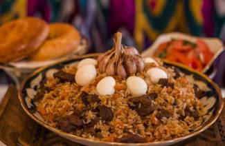 Pilaf con carne de res