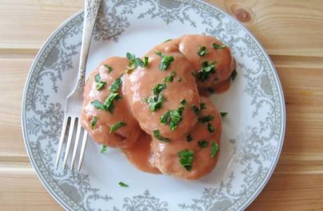 Chuletas de salsa
