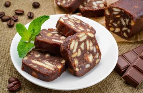 Salchicha de galleta dulce