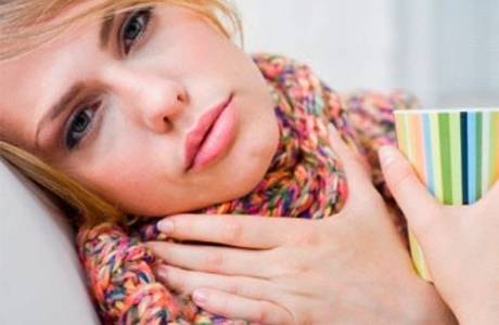 Temperatura com angina