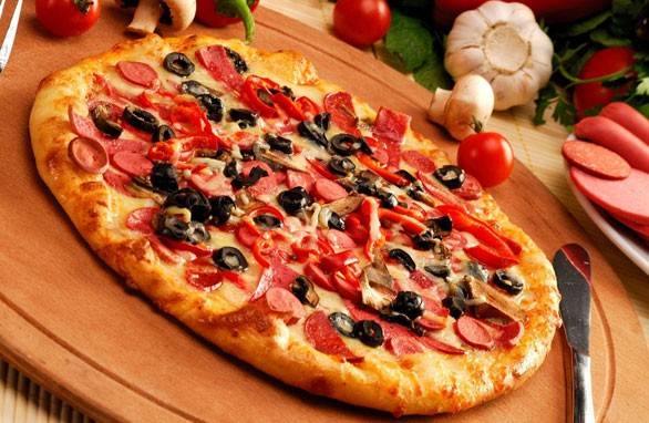 Pizza z mikrofalówką