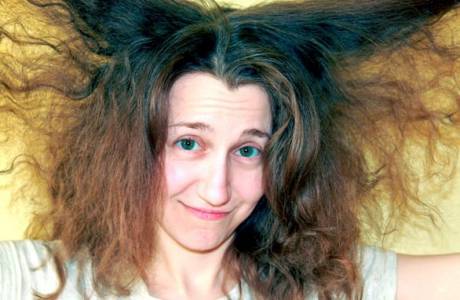 O que fazer se o cabelo estiver crespo