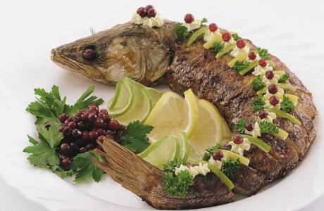 Lucioperca al horno