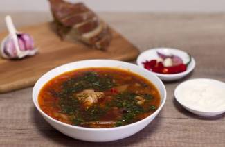 Sopa de cerdo