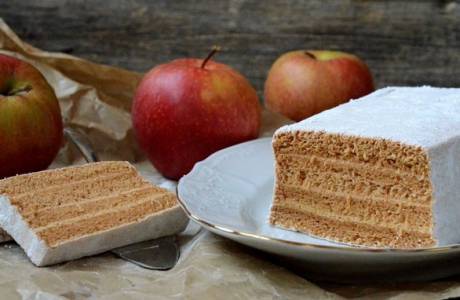Apple pastilka doma