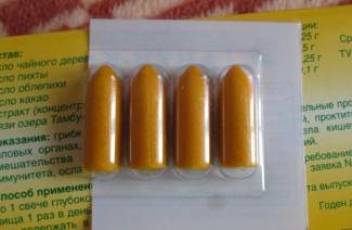 Hemoroid için homeopatik fitiller