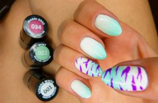 Ombre manicure em casa