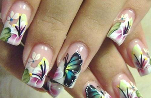 Manicure De Borboleta