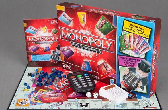 Monopol z kartami bankowymi