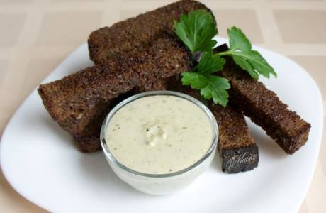Picatostes de ajo