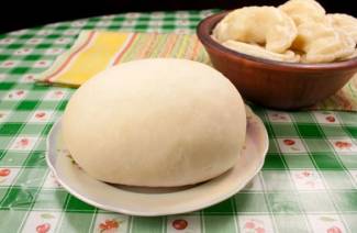 Bolinhos de massa com queijo cottage