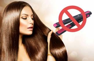Cómo alisar el cabello sin una plancha