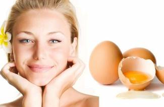 Mascarilla con huevo