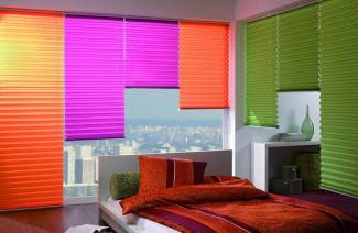Cortinas plisadas