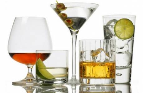 La tabla de abstinencia de alcohol del cuerpo.