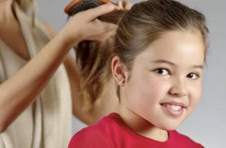 Peinados infantiles para cabello medio