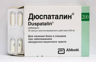 Indikácie Duspatalin