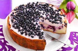 Pastel de grosella negra