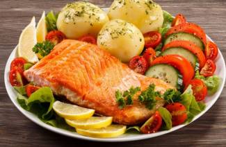 Pescado con verduras