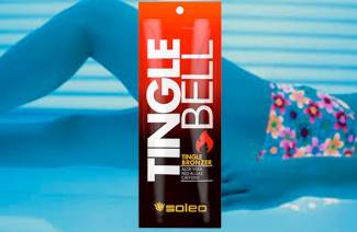 Creme de bronzeamento com efeito tingle