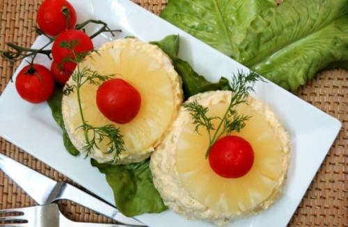 Ensalada de piña