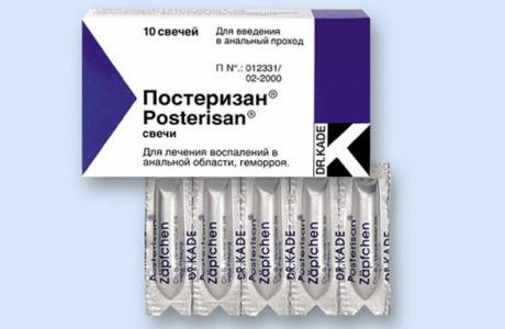 Velas Posterisan para hemorroides
