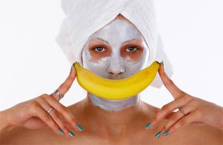 Bananowa maska ​​do zmarszczek